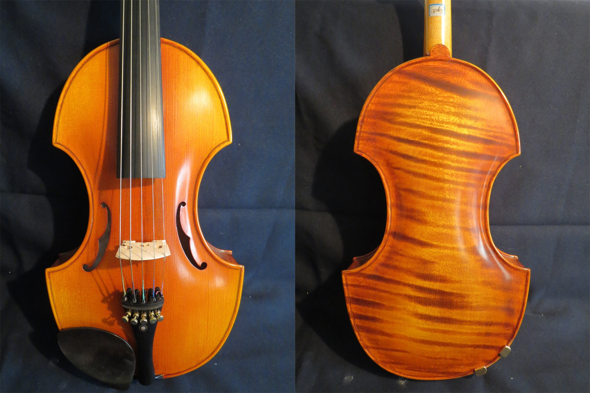 巴洛克风格宋牌,成人5弦16寸加厚侧板(47mm)16