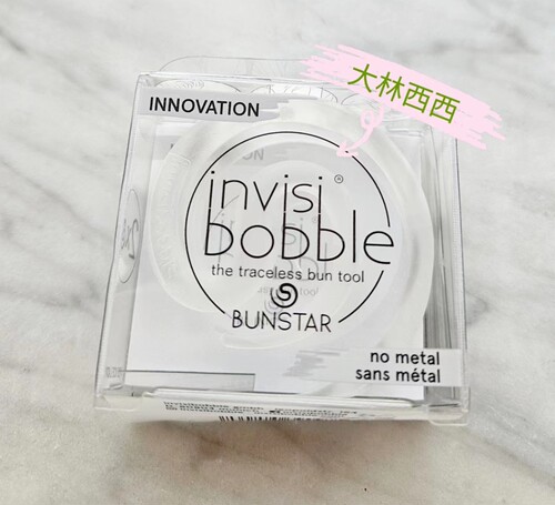 invisibobble无痕束发丸子头