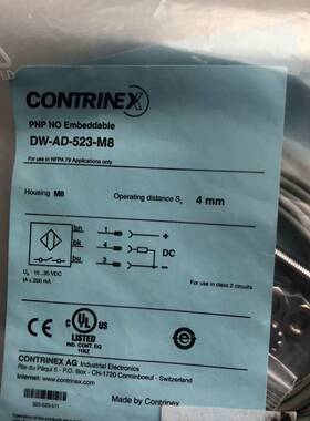 可议价contrinex科瑞 DW-AD-523-M8 远距