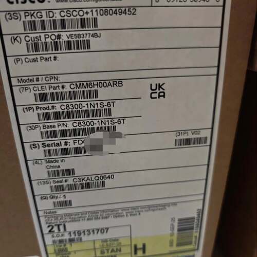 可维修C8300-1N1S-6T思科行货，可对公，议价