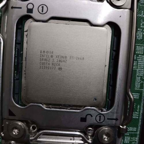 可维修e5 2660cpu，成色如图，有2个，价格是单价议价