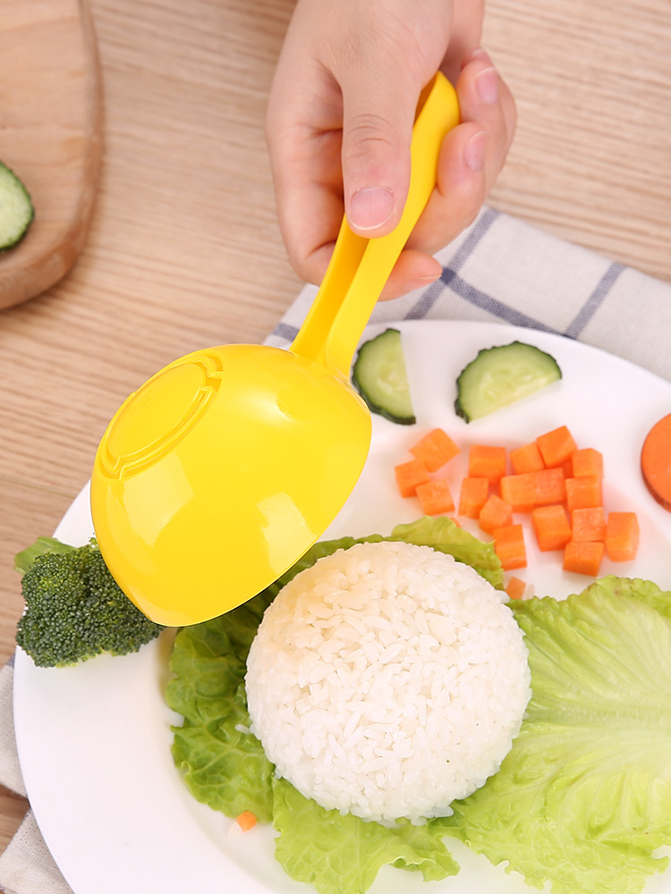 DIY半圆造型器便当塑料饭团模具