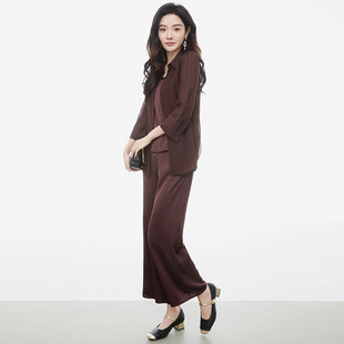 三件套装 长裤 女2.24春 背心 KA0U0016宽松舒适衬衫