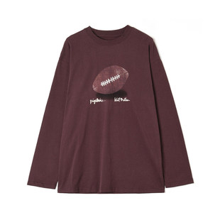 深圳南油CV0C0044拼色图案上衣中长款 T恤女12.22春