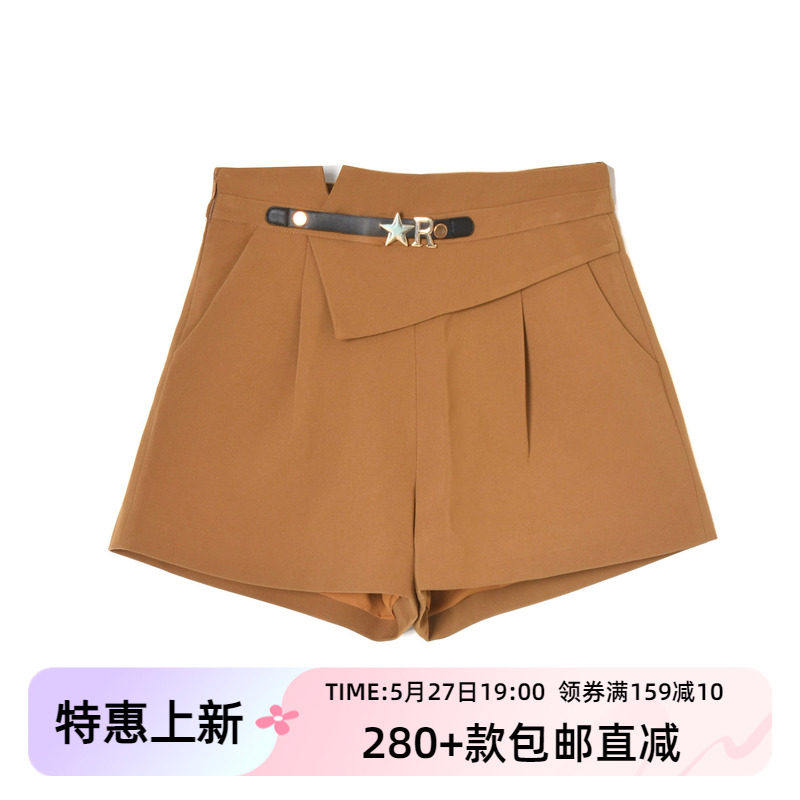 5.27直减#商场撤柜NY0P0025设计感西装短裤子休闲裤女夏