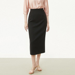 深圳南油CV0B0041职业感包臀长裙半身裙女3.24春