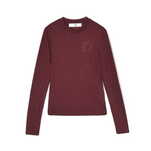 深圳南油CV0C0102套头长袖 打底上衣高弹T恤女3.24春