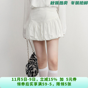 CZ0B0002简约舒适短裙A字显腿长半身裙女6.20夏