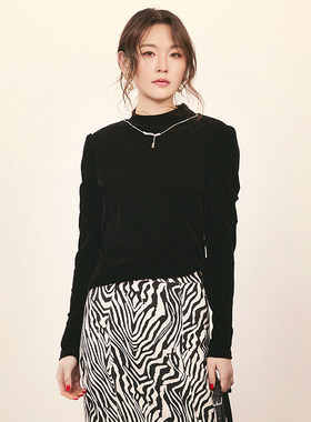 LH0E0002软糯舒适套头上衣微弹修身针织衫女1.16春