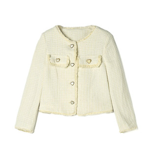 HD0K0006轻熟风单排扣上衣长袖 百搭外套女12.22春