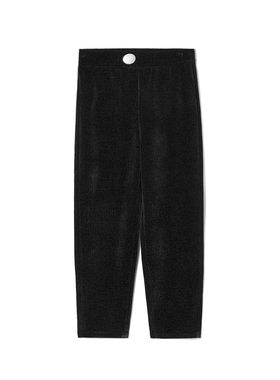 LD0P0084松紧腰微弹长裤通勤风裤子休闲裤女11.10冬