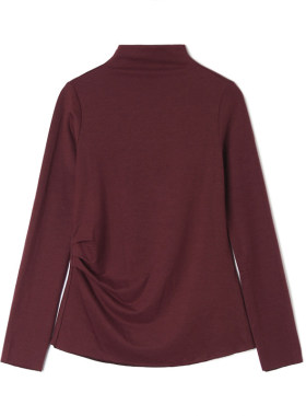 「栀」高端KK0E0001高弹修身打底上衣针织衫女1.5春