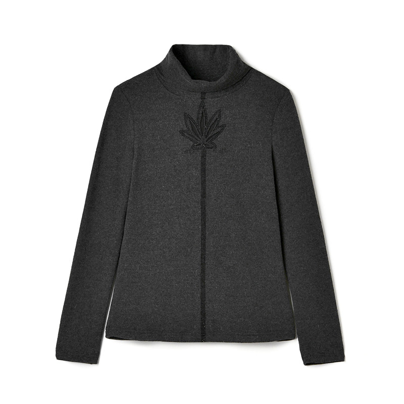 深圳南油XW0C0001套头加绒上衣基础打底T恤女12.7冬