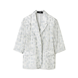 外套女12.23春 上衣中长款 深圳南油TT0K0005时尚 感开衫