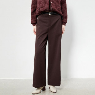 女2.24春 子休闲裤 KA0P0003简约通勤长裤 松紧腰裤