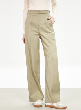 KZ0P0002工装风长裤高腰纯色裤子休闲裤女3.3春