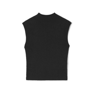 「秋」高端QR0E0018高弹无袖 女2.24春 上衣套头针织衫