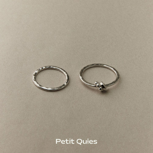 手工饰品PetitQuatre银简约男女