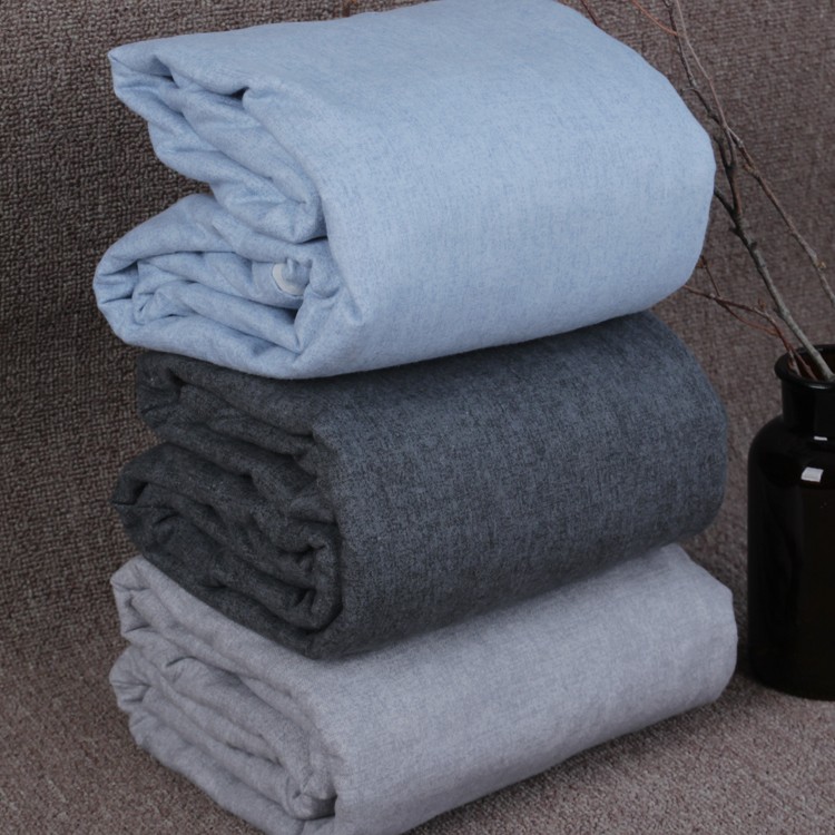 法兰绒纯棉加厚床单全棉