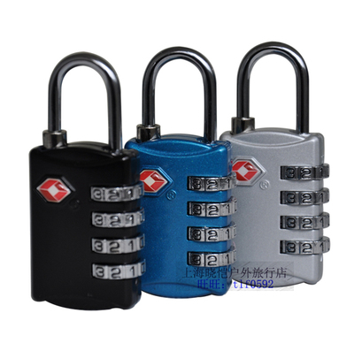 YiFeng嘉思特海关密码锁 箱包锁TSA通关锁 TSA309 三色锌合金材质
