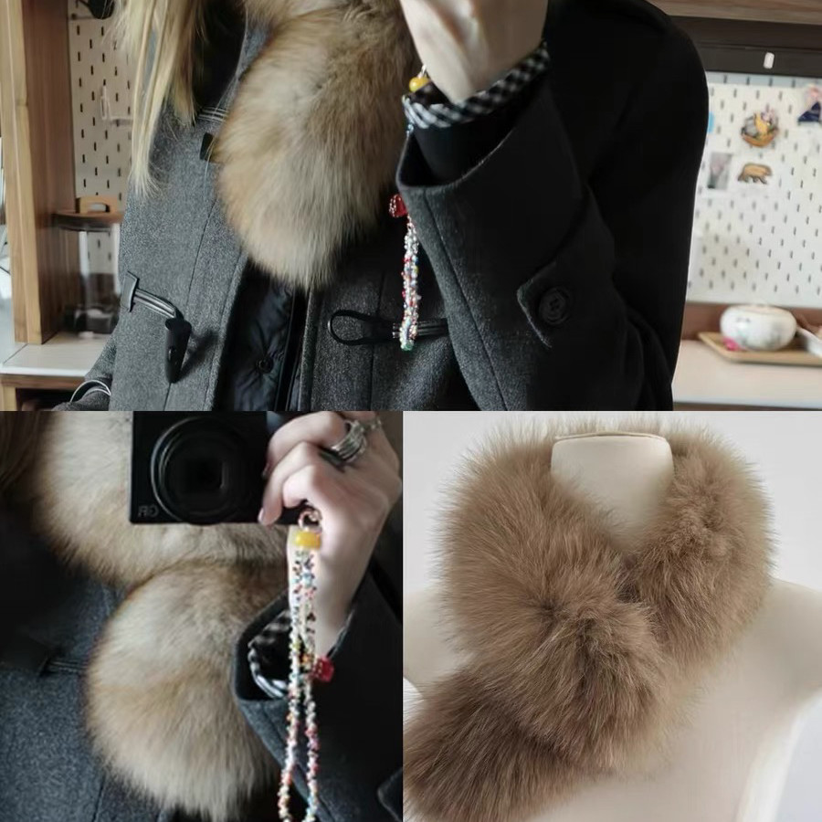 保暖围脖百搭领子围巾