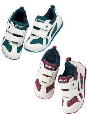 国现familiar日本折扣正品代购新款格子魔术贴运动鞋040812