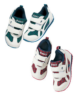 国现familiar日本折扣正品代购新款格子魔术贴运动鞋040812