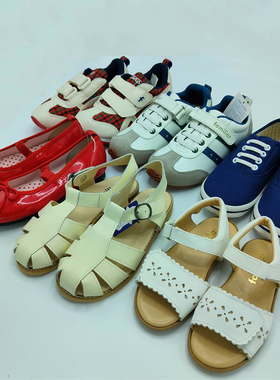 包邮国现绝版特价familiar贵族童装宝宝凉鞋皮鞋运动鞋帆布鞋捡漏