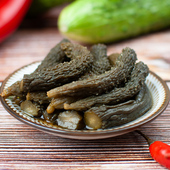 酱瓜小青瓜600g云楼酱菜系列下饭菜上海七宝老街脆瓜微甜脆酱黄瓜