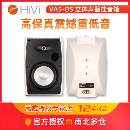 Hivi/惠威 VA5-OS壁挂音箱5.25寸定阻音响 会议室咖啡厅背景音乐