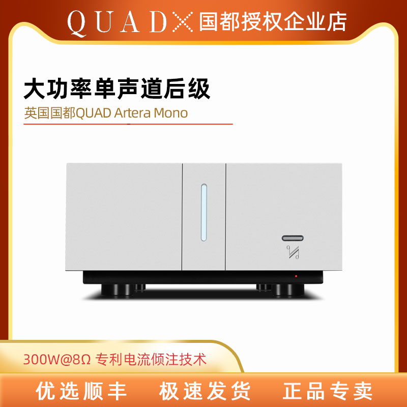 国都QUAD阿泰罗Mono单声道纯后级300W大功率发烧hifi高保真功放机