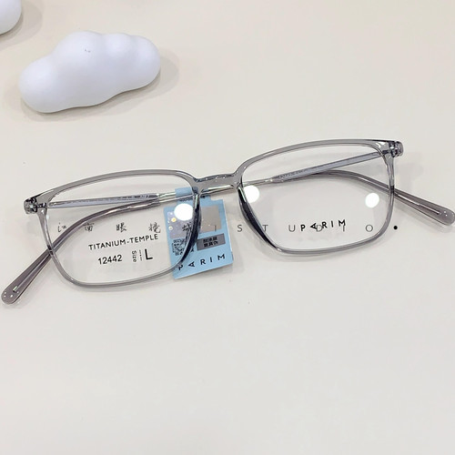 防蓝光眼镜眼镜可配度数近视眼镜派丽蒙黑框眼镜超轻眼镜框12442