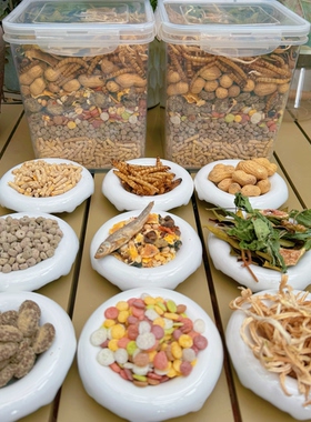 [缎子鼠粮］天然合成粮食饲料主食高蛋白高纤维德系科养食物套餐