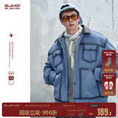 加厚外套防寒棉袄保暖棉衣夹克 冬季 BJHG不计后果工装 棉服外套男装