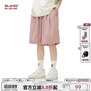 bjhg凉感休闲短裤男夏季
