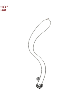 BJHG不计后果猫和老鼠联名做旧项链男女款潮牌设计感情侣百搭配饰