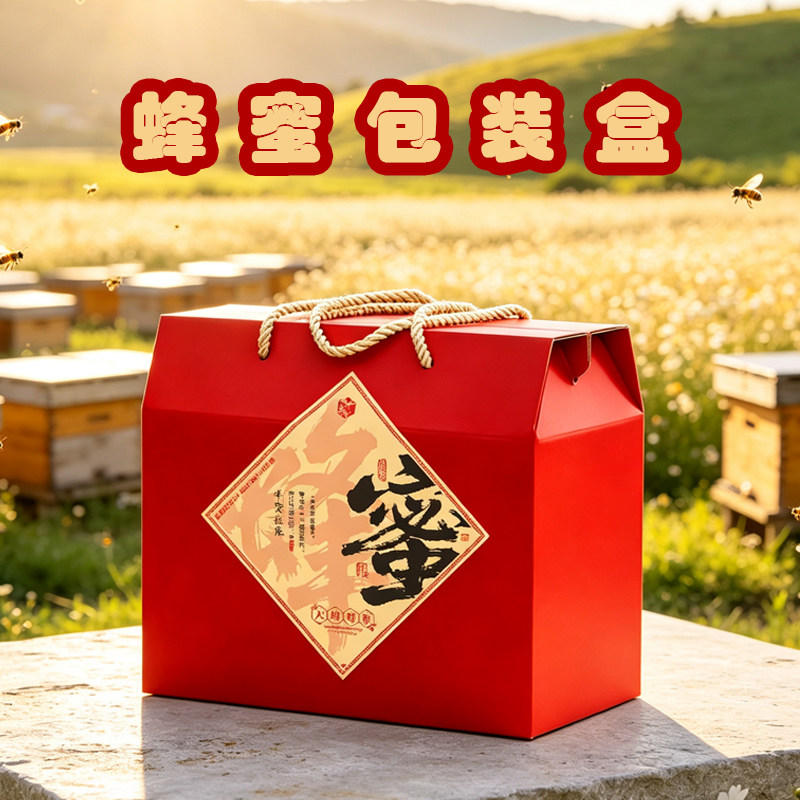 1瓶装/2瓶装2斤/4斤蜂蜜礼盒带托