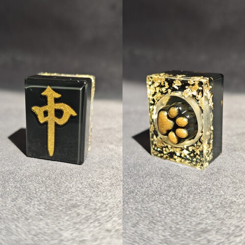 旋转猫爪手工麻将/现货成品/转运抓钱/把玩摆件送礼解压小玩具