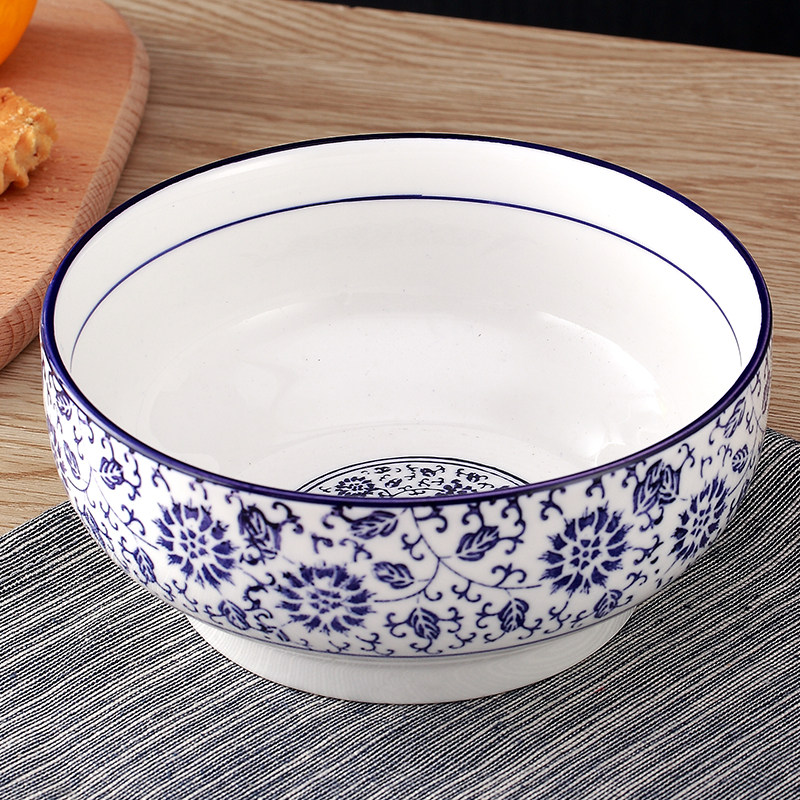 创意青花陶瓷面碗大号酸菜水煮鱼盆日式大容量汤碗菜碗大汤盆酒店,餐饮具,碗,淘宝优惠券,粉丝福利购,淘宝优惠卷