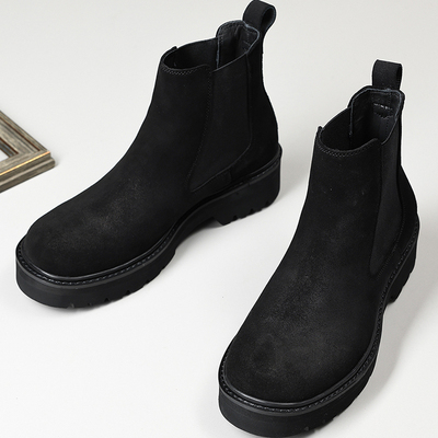 英伦风高档切尔西靴马丁靴潮流