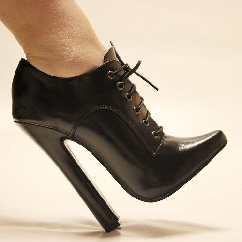 欧美性感扮装伪娘恋足高跟鞋