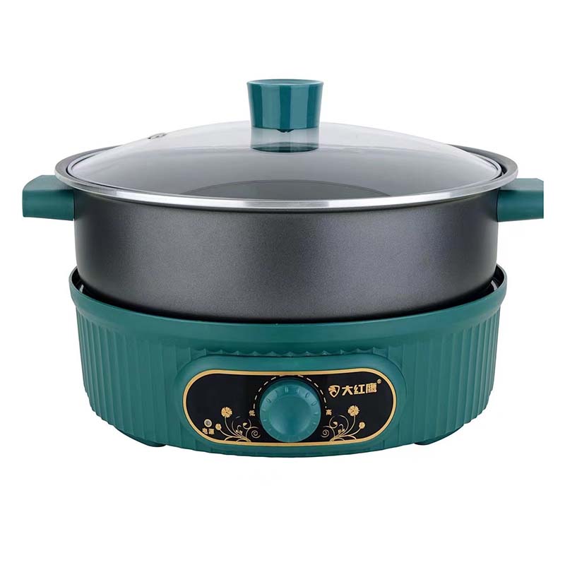 大红双喜多功能电热火锅家用电煮锅分体式可拆洗大容量2L3L4L5L8L