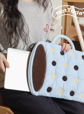 NotToday咖啡杯笔记本电脑包手提单肩斜挎苹果小米华为电脑内胆包原创设计通勤防摔防震15寸14寸Macbook电脑