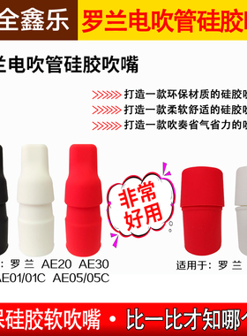 罗兰ae20ae30ae01ae05电吹管吹嘴罗兰电吹管硅胶吹嘴赠电子版歌谱