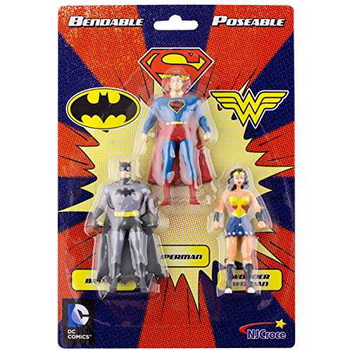 NJ Croce Justice League Action Figure Mini Set (3 Piece ) NJin the Textile fabrics/Accessories/Supporting, Textile Accessories, Other Spinning Accessories category - from Buy2taobao.com to provide professional Taobao agent buy service