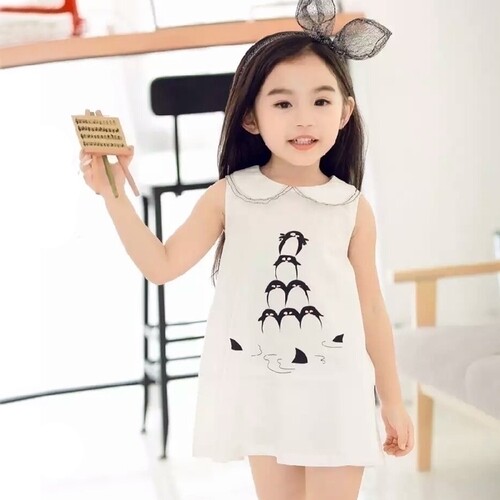 小佩猪夏季新款女童纯棉印花可爱