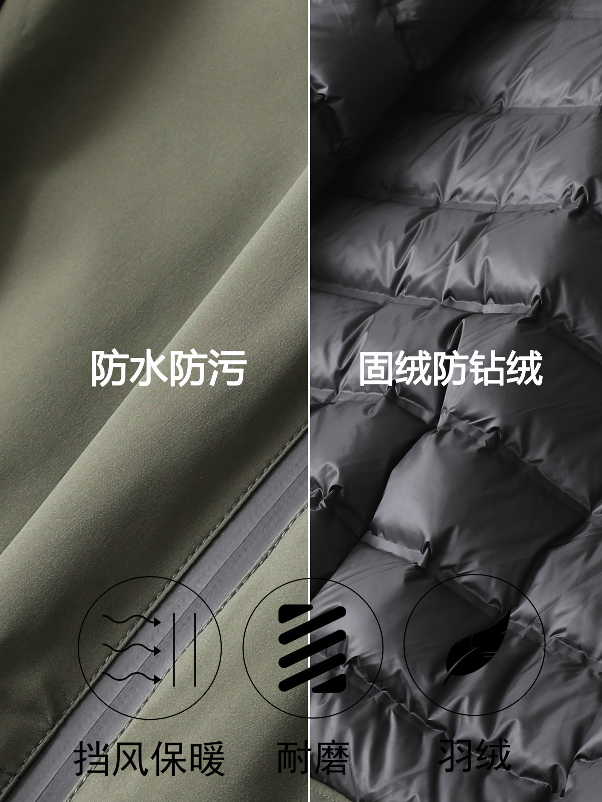 2024 WINTER NEW WARM MENS JACKET HEAVILY RECOMMENDED WHITE DUCK DOWN FILLED OUTDOOR HOODED DOWN JACKET MEN
