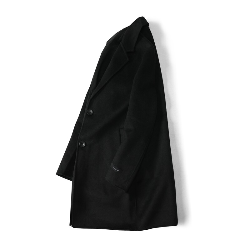 加羽绒内胆P410Y9955P295秋冬男士双面羊绒中长款风衣毛呢大衣,男装毛呢大衣,电商D230