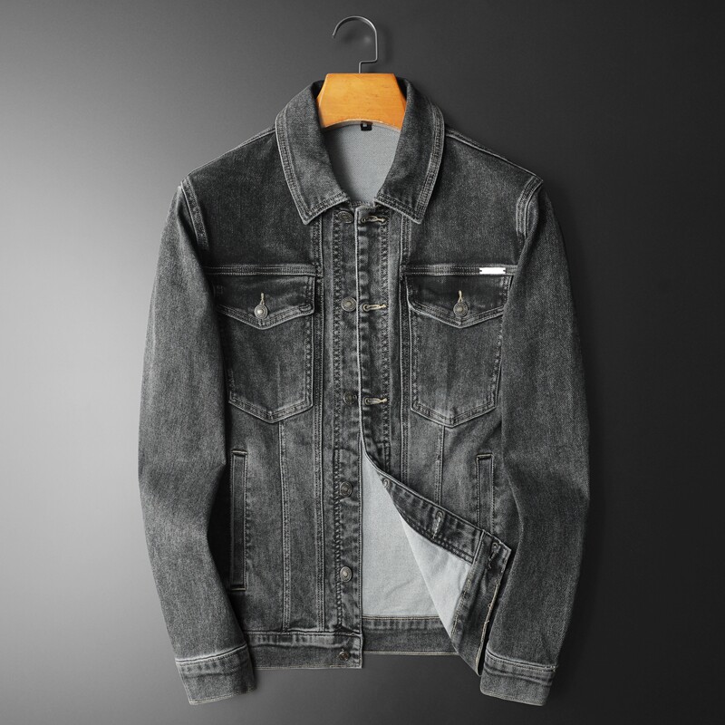 2026春款男士休闲牛仔夹克衫水洗外套工装款N9357P138大货主推，男装夹克，电商D230