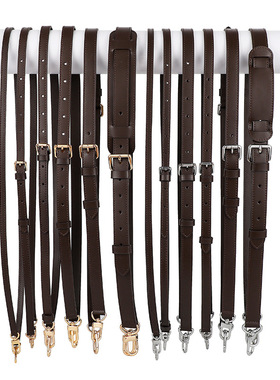 适用lv包带斜挎带替换挎包减压肩带可调节真皮宽肩带配件包包背带